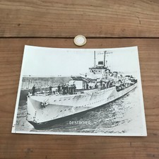 photographie ancienne bateau N256 destroyer 