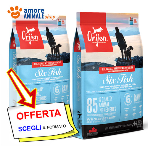 ORIJEN Chien Adult Six Poisson