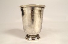 Timbale piedouche argent