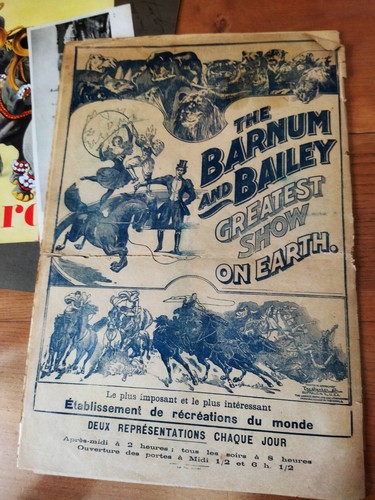 Programme barnum and - barnum, bailey