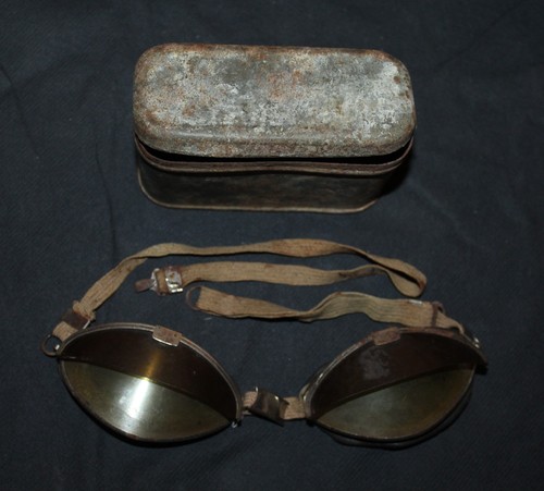 Militaria lunettes avec - us,