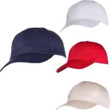 A2Z Hommes Uni Casquette Baseball Respirant Polyester Coton Classique Ras pour