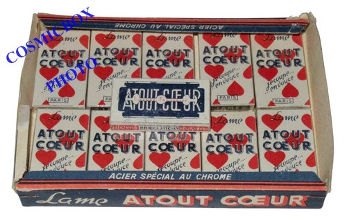 Boite paquets anciens - boite,