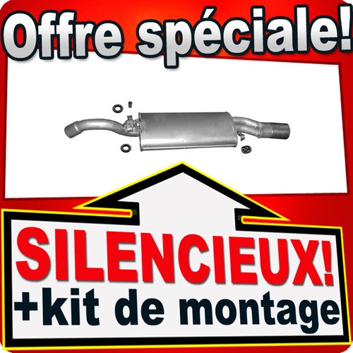 Silencieux arriere pour - arriere, vw