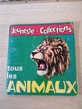 ALBUM PANINI TOUS LES ANIMAUX 1970 IMAGE JEUNESSE COLLECTION 
