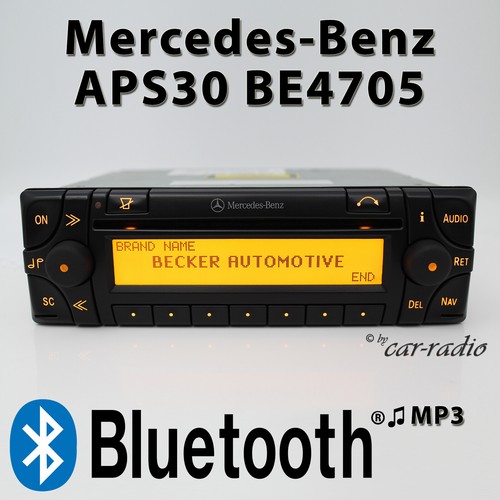Original mercedes audio aps - mercedes,