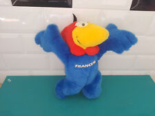 0309238 Peluche foot footbal France 98 footix 22cm mascotte total