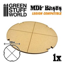 Socles ROND 120mm en MDF Star Wars LEGION - LAAT Figurines Bases