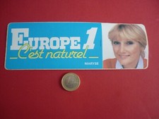 AUTOCOLLANT EUROPE 1 / MARYSE