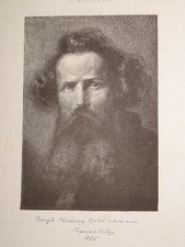Joseph HORNUNG (1792-1870) Litho ORIGINALE AUTOPORTRAIT PEINTRE SUISSE GENEVE