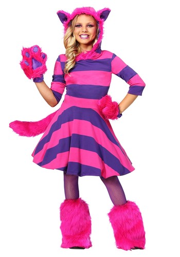 Cheshire cat girls costume - cheshire,