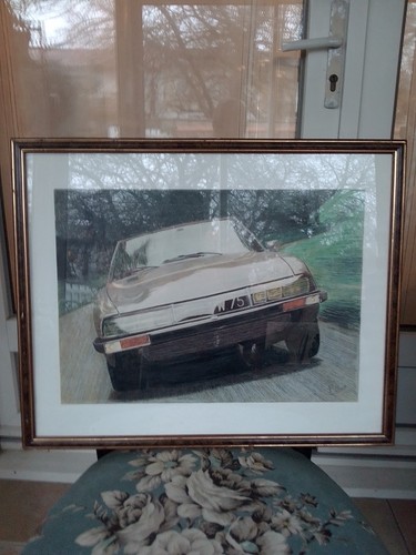Dessin crayon automobile - dessin,