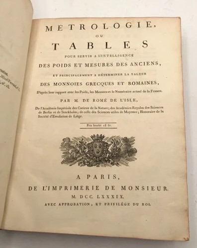 1789 romé isle - romé, de