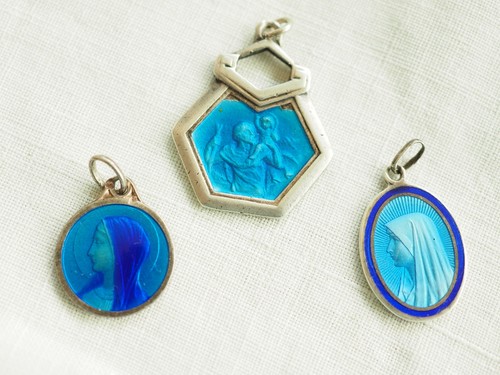 Lot medailles religieuses - 3,