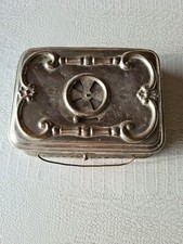 ANCIENNE CHAUFFERETTE DE VOYAGE GIRODON VILLEURBANNE LYON VINTAGE DÉCO 