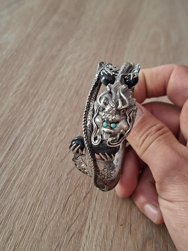 Superbe ancien bracelet jonc - superbe,