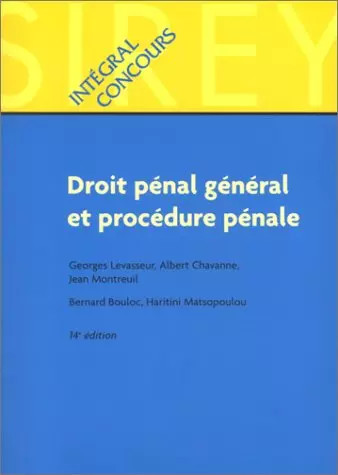 Droit pénal général - droit, et