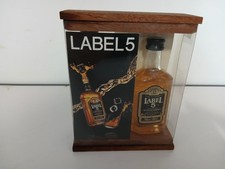 Coffret 2 mignonettes whisky label 5