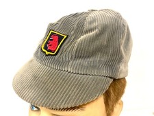 Ancienne casquette Velours côtelé pour enfant neuve de stock époque 1950/60