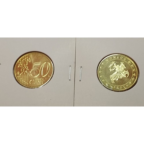 Centimes euro monaco 2002 - centimes,