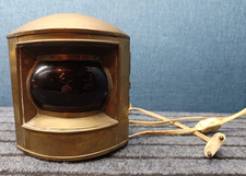 Lanterne de navires en Laiton - Ancien FANAL de Bateau - Lentille Rouge