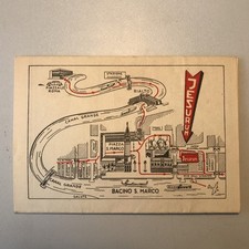 Jesurum Venise – Brochure dentelles Mode – plan illustré – souvenir ancien