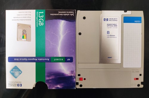Disque magneto optique hp - disque,