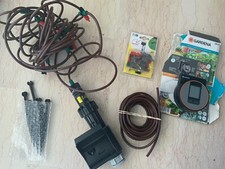 GARDENA: ARROSAGE AUTOMATIQUE ENTIÈREMENT NEUF AVEC PROGRAMMATEUR & ACCESSOIRES