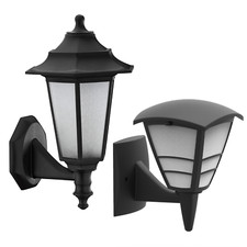 Applique de jardin noire E27 Horoz appliques murales éclairage