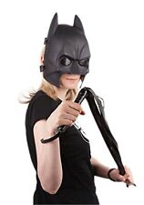 Expédié de Paris - Martinet Fouet Simili Cuir Catwoman Bandes Longues Convention