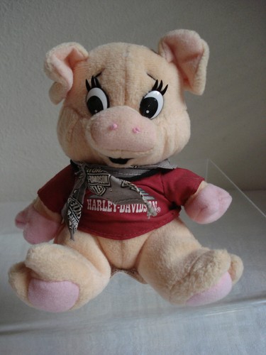 Harley davidson plush - harley-davidson, piglet