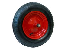 Roue Pour Brouette Type Vespa Axe Long 3,50-8 Pneumatique Chambre D'Air Roues