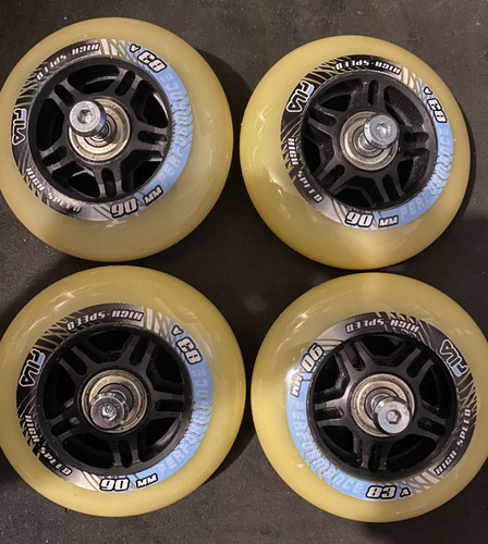 Roues rollers patins - 4, a