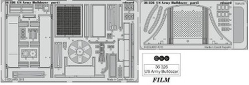 Eduard 36326 bulldozer - eduard, 1/35
