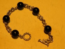 bijou, bracelet argent massif