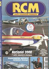 RCM N°234 PLAN : NINJA 10 / SPITFIRE / PLANEUR MILAN / DC 3 SIMPROP