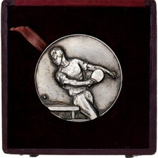 [#1510258] France, Médaille, Tennis de Table, 1965, Argent, AU(55-58)