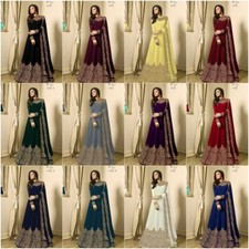 Vêtement Indien Bollywood Salwar Kameez Fête Mariage Pakistanais Robe Darcyavec