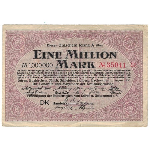 Billet allemagne 1 million - allemagne,,
