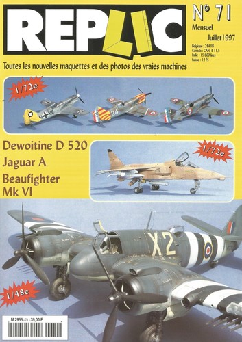 Replic dewoitine 520 - n°71,