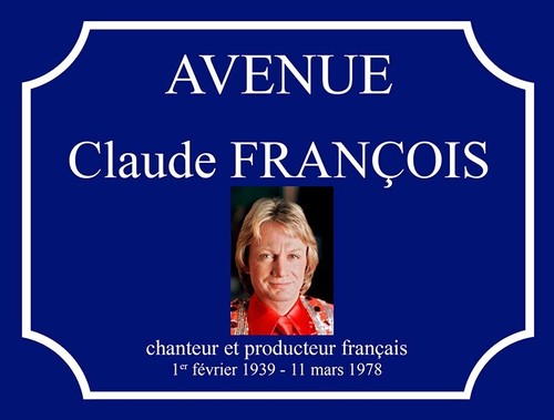 Plaque rue avenue - de,