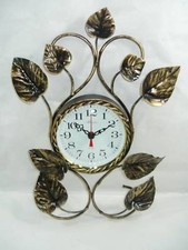 Grand Horloge Murale FEUILLES