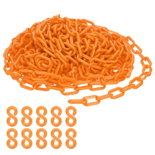 Chaîne plastique orange - chaîne,