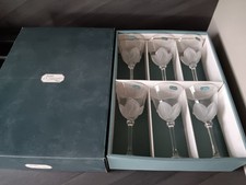 Cristal d'Arques  6 verres a eau modèle florence  Neuf  N 1