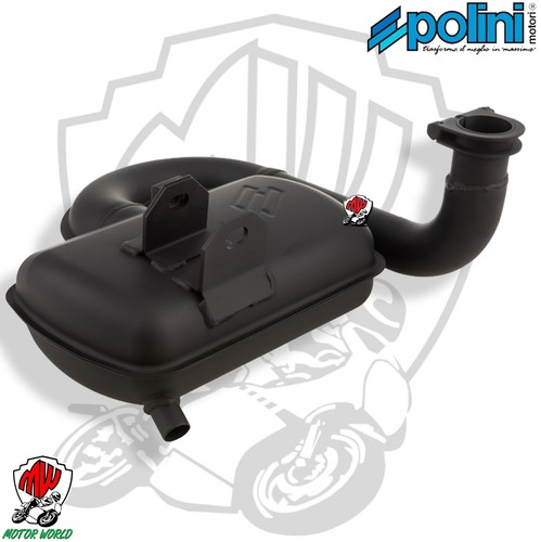 Pot échappement polini - d'échappement,