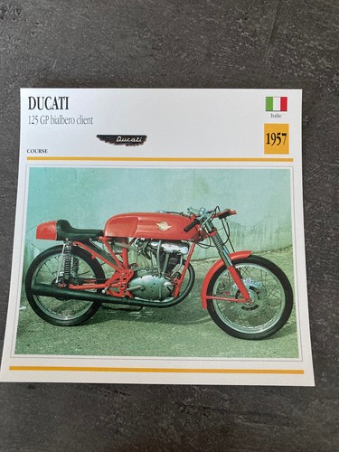 Carte fiche moto collection - fiche,