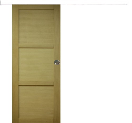 Porte coulissante bois ayous - porte,
