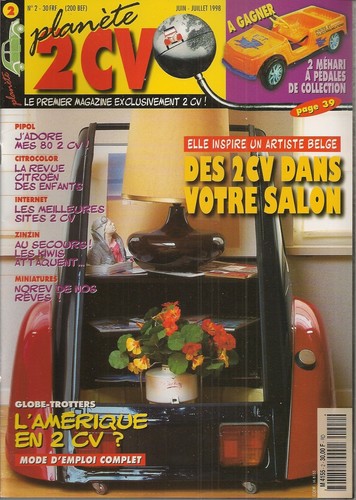 Planete 2cv citroen vert - 2,