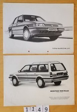 AUSTIN MG MONTEGO Photos de presentation Document interne 1986 Fr