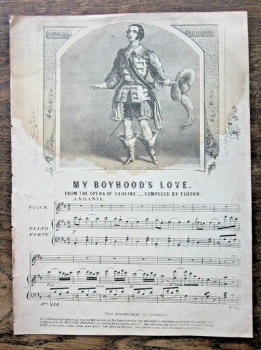 Bouquet musical boyhoods - my,